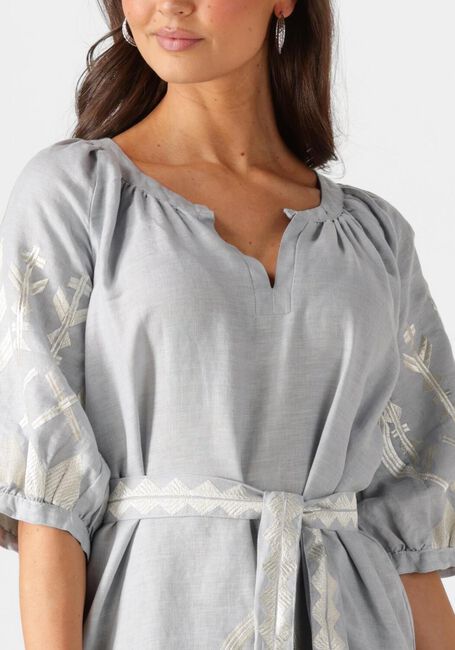 GREEK ARCHAIC KORI Robe maxi 230654 Gris clair - large