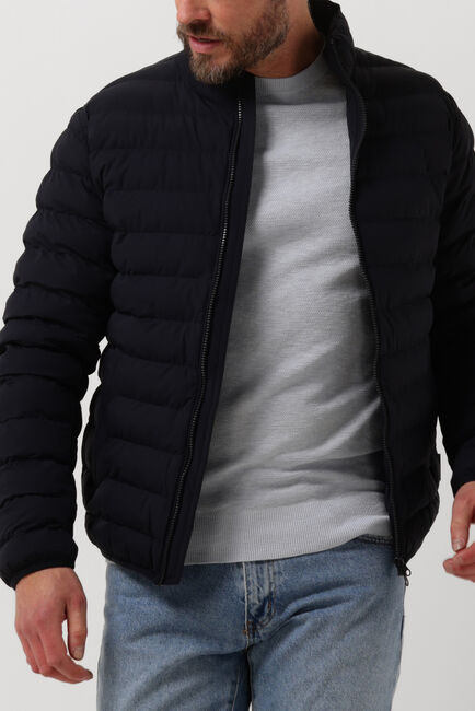 PROFUOMO Veste matelassé PPUU10001 Bleu foncé - large