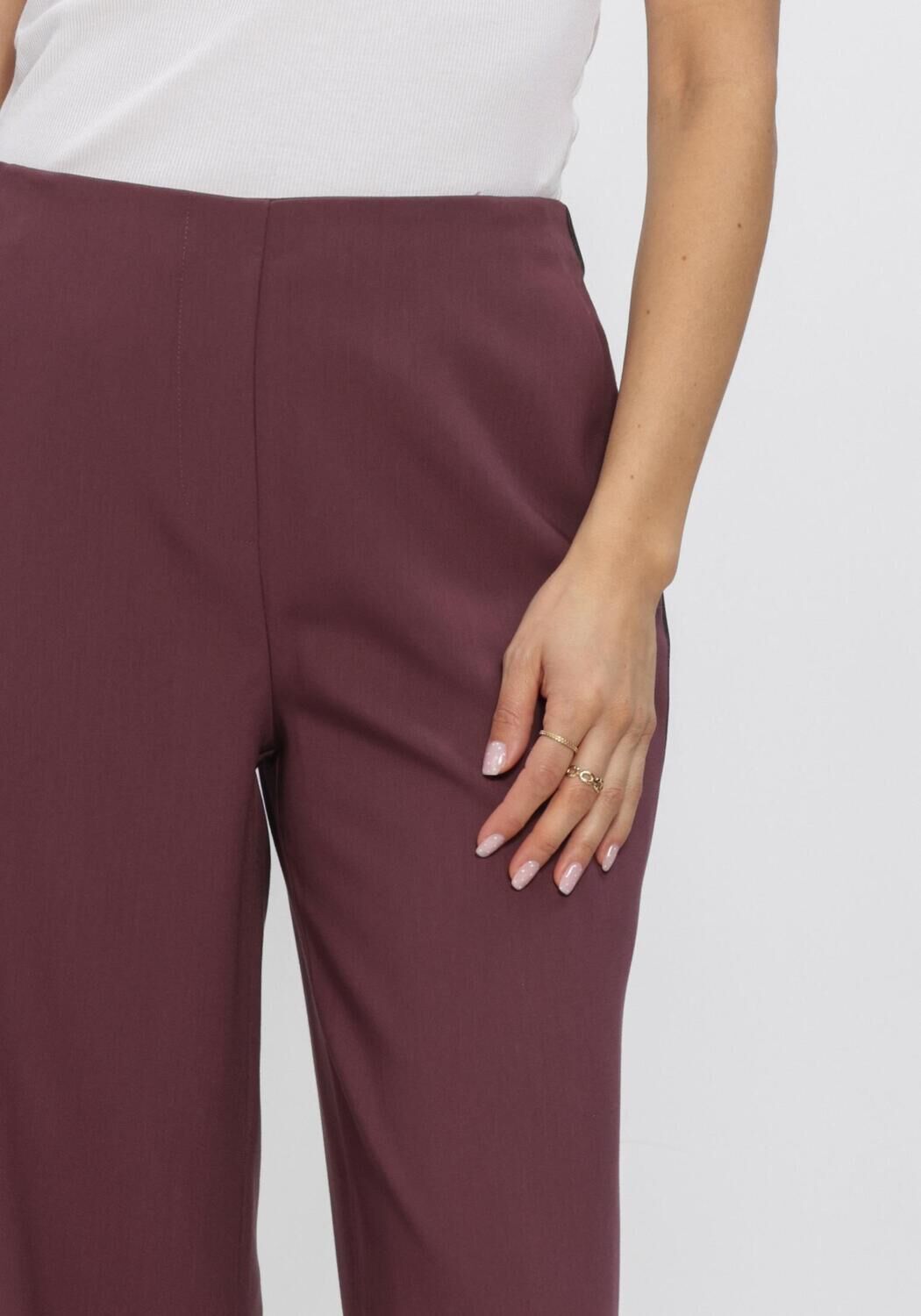 MODSTR&Ouml;M VILDARMD PANTS Pantalons Bordeaux - large