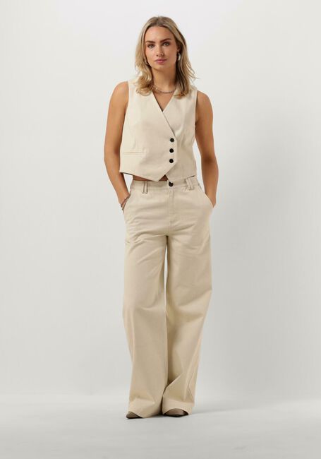 CO'COUTURE Wide jeans ARIES WIDE DENIM PANT en beige - large