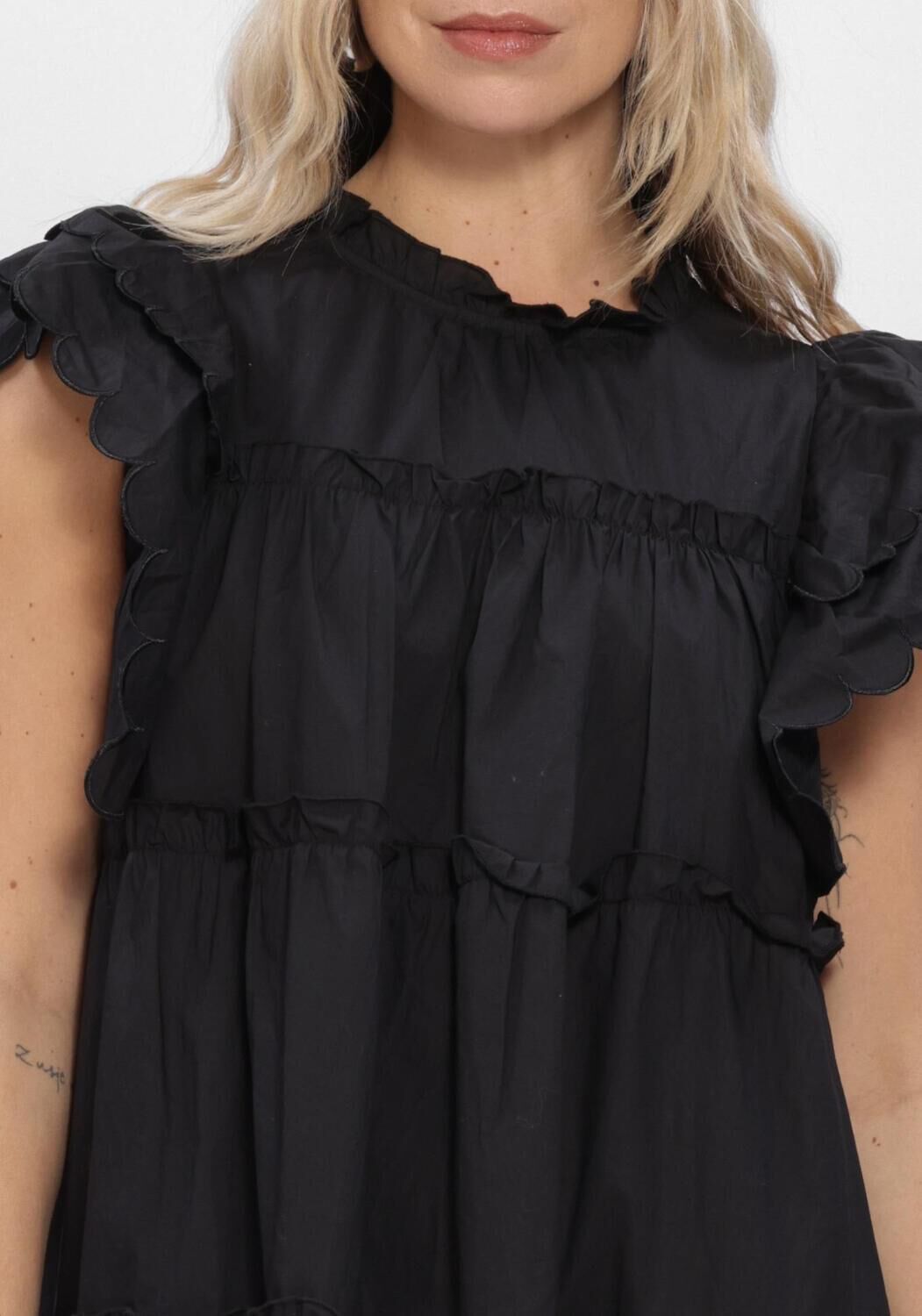 Zwarte OBJECT Mini jurk OBJHOPE S/L DRESS - large