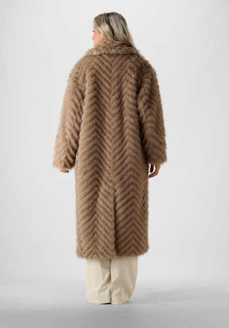 STAND STUDIO Manteau en fausse fourrure WYNTHER COAT en beige - large