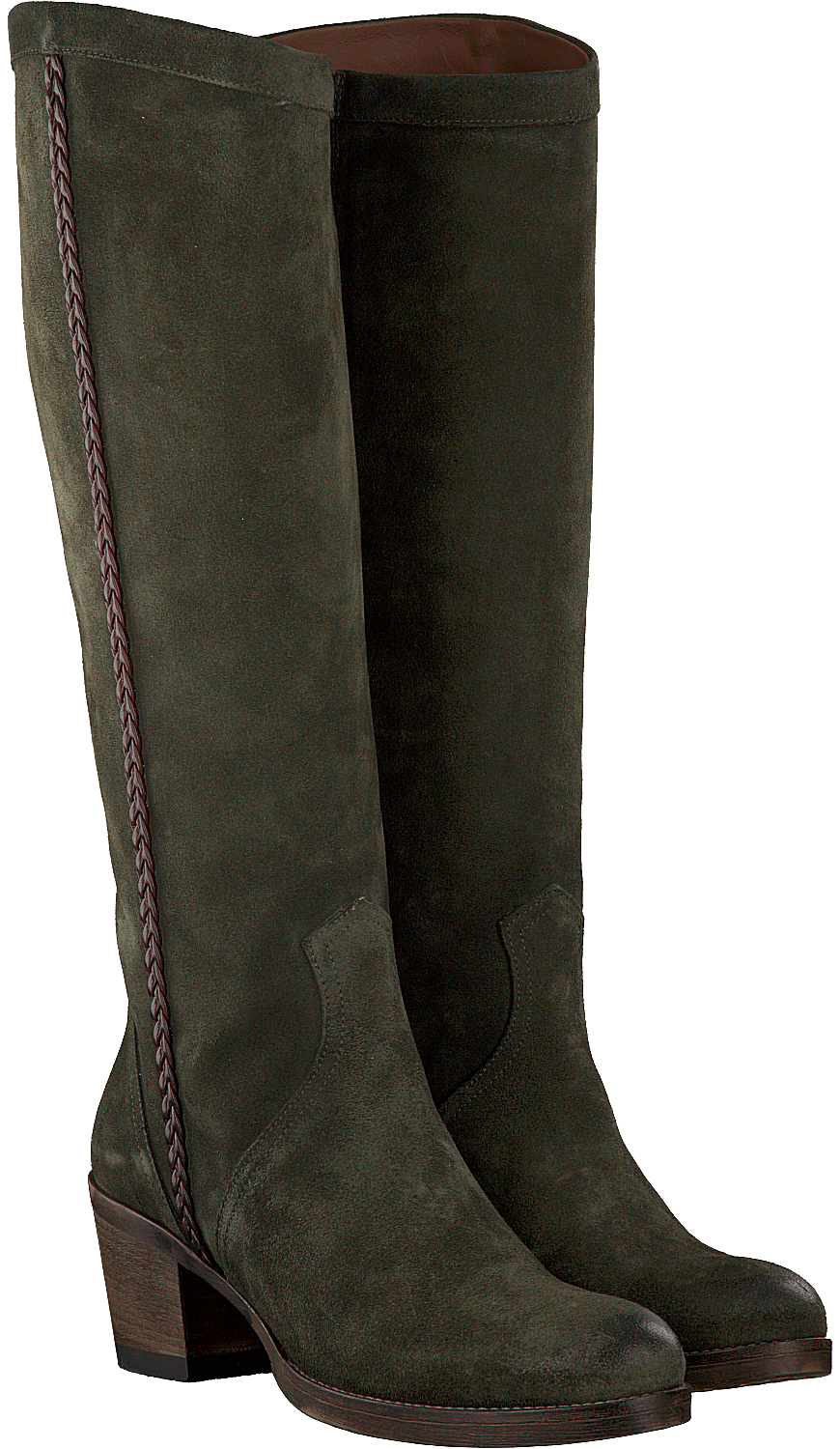 Zwarte OMODA Lange laarzen 6025 | Omoda
