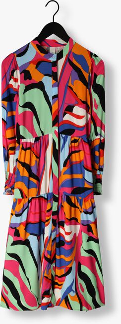 Fuchsia Y.A.S. Midi jurk YASALIRA LS LONG SHIRT DRESS S. NOOS - large