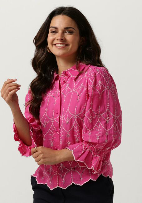 Y.A.S. Blouse YASMALURA 3/4 SHIRT en rose - large