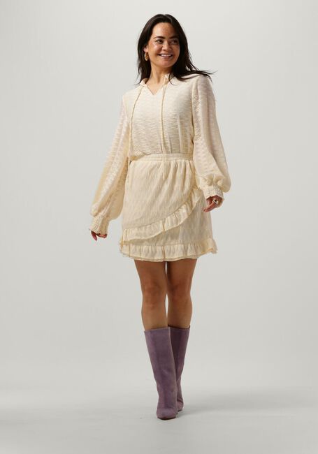 STUDIO AMAYA Mini-jupe EMMA en beige - large