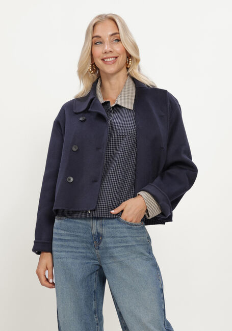 CIRCLE OF TRUST Jack HEATHER JACKET Bleu fonc&eacute; - large