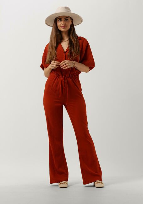 ANOTHER LABEL Combinaison IDAL JUMPSUIT en rouge - large