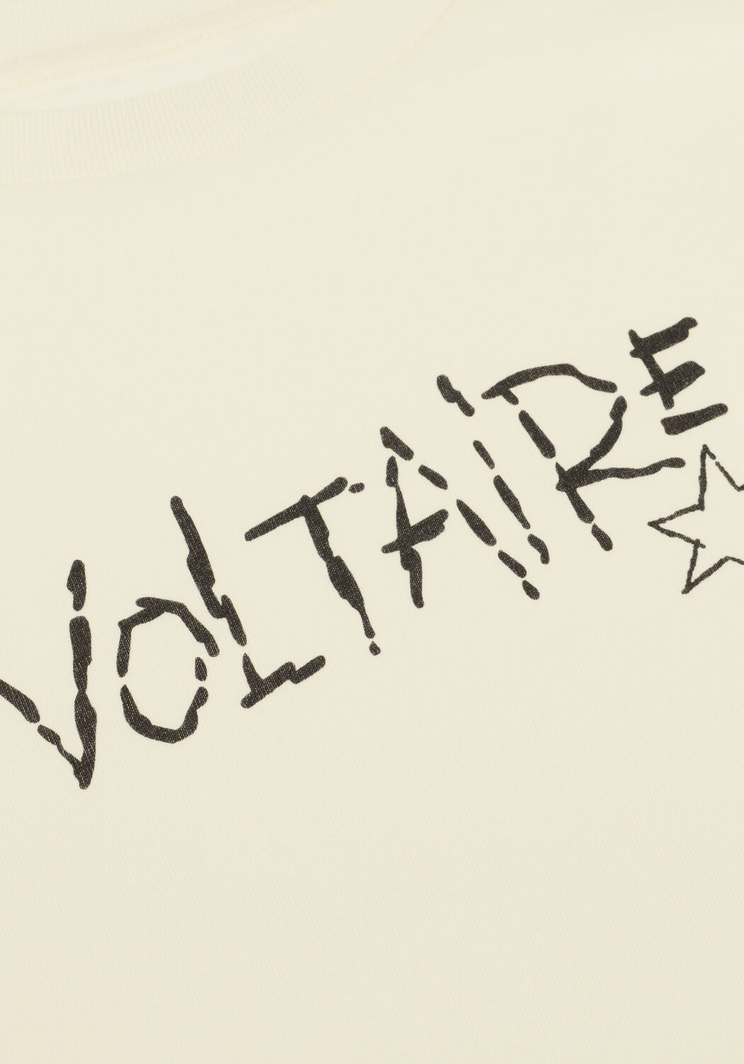 ZADIG & VOLTAIRE T-shirt X60531 &Eacute;cru - large