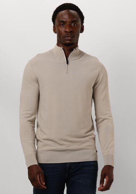 Beige GENTI Trui K1146-3260 - large