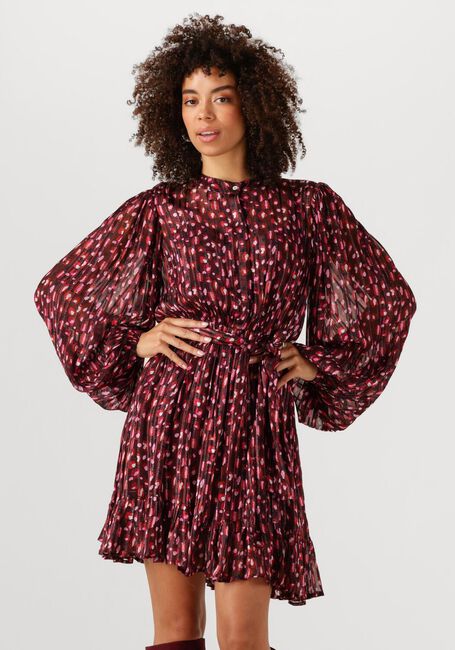 Bordeaux NOTRE-V Mini jurk NV-GWEN - large