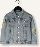 Lichtblauwe DAILY7 Spijkerjas JEANS JACKET FLOWER Lichtblauwe DAILY7 Spijkerjas JEANS JACKET FLOWER - medium