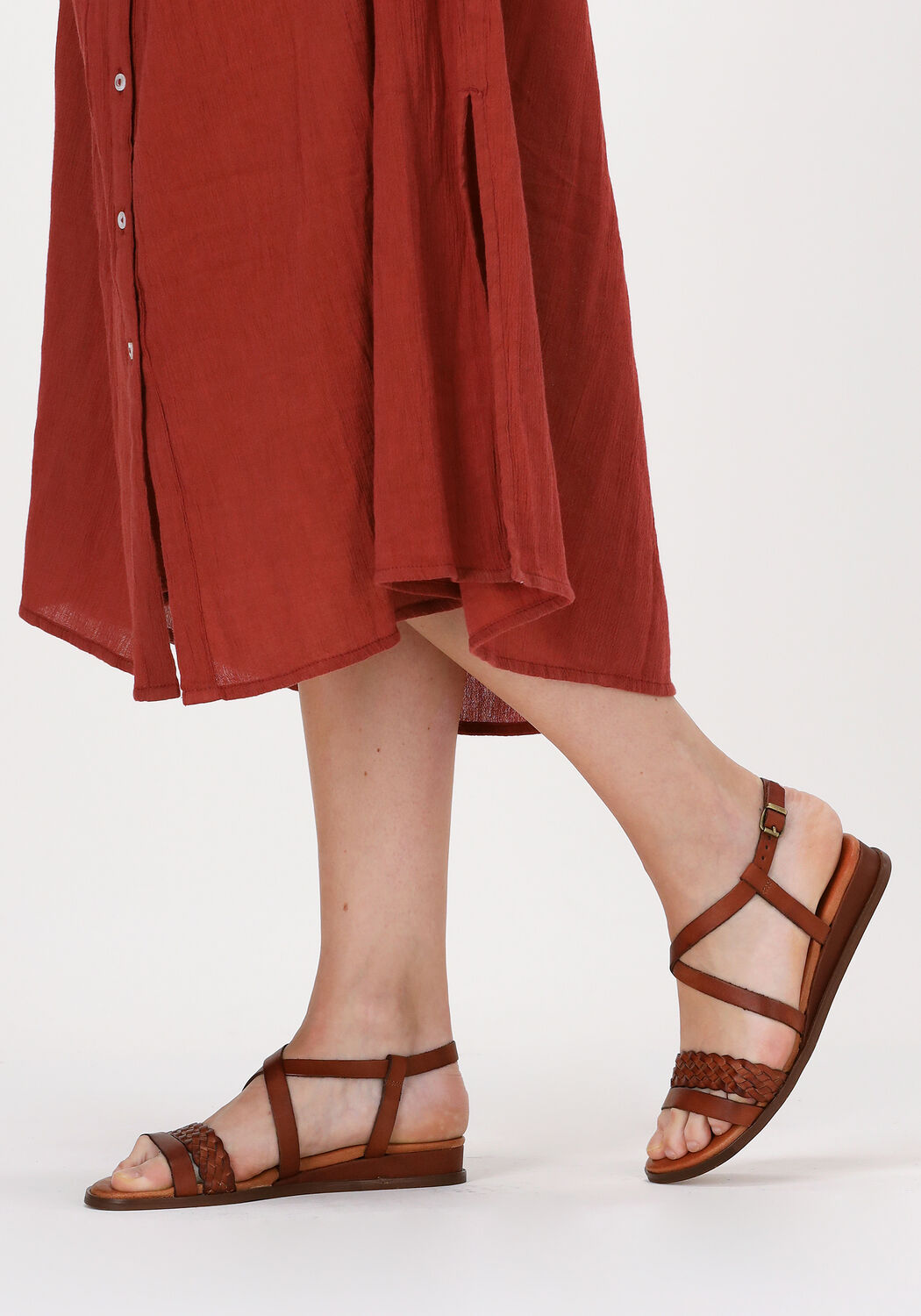 Cognac RED-RAG Sandalen 79392 | Omoda