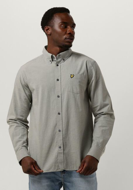 LYLE & SCOTT Chemise décontracté COTTON LINEN BUTTON DOWN SHIRT en bleu - large