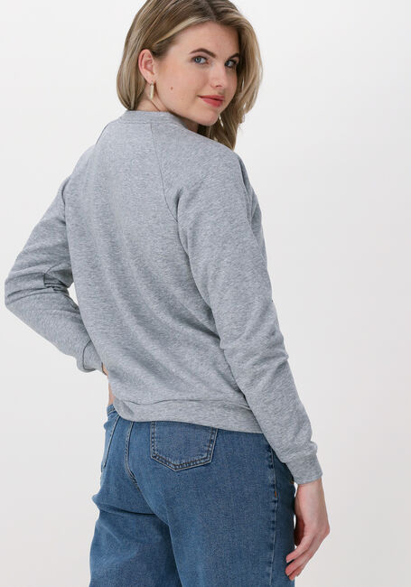 CO'COUTURE Chandail CLUB FLOC SWEAT en gris - large