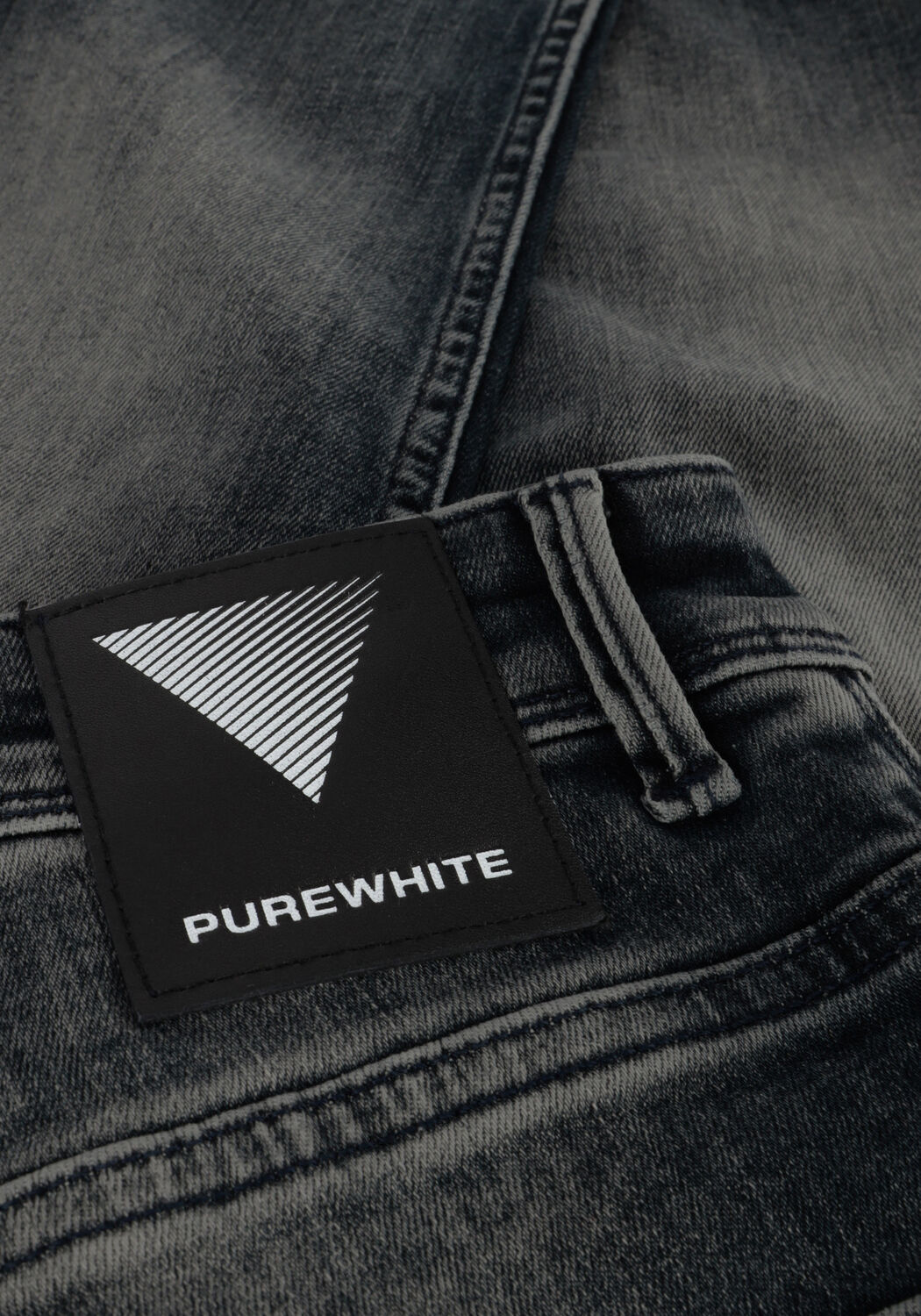 PUREWHITE Skinny jeans #THE JONE W1160 Bleu fonc&eacute; - large