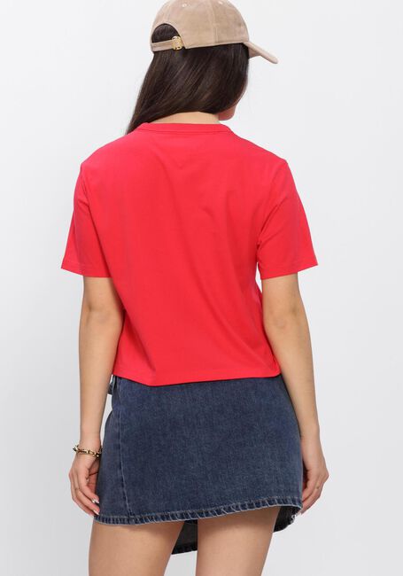 TOMMY JEANS T-shirt TJW BXY BADGE TEE EXT en rouge - large