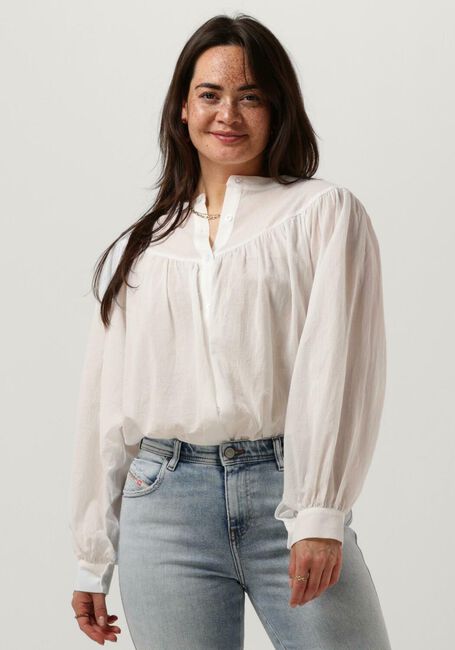 Witte YDENCE Blouse BLOUSE LAURIE - large