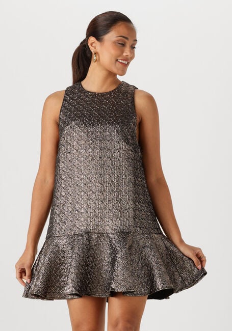 EDITED Mini robe ZAINAB DRESS en or - large