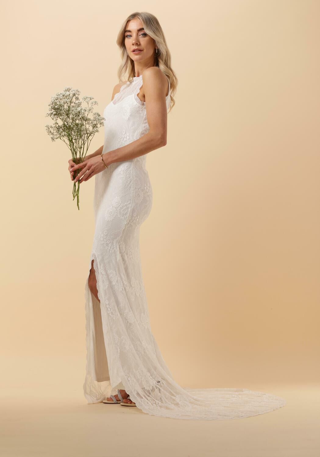 Y.A.S. Mode mariage YASJAKOBE SL MAXI DRESS CELEB en blanc Omoda