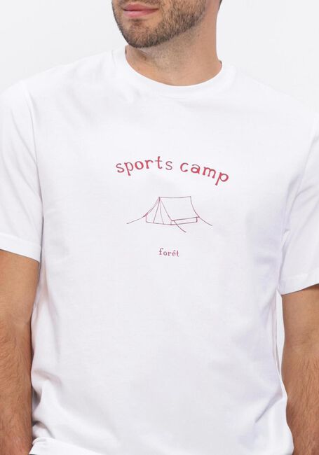 FOR&Eacute;T T-shirt SPORTS T-SHIRT en blanc - large