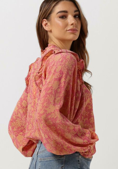 Oranje SISSEL EDELBO  JUANA SILK SHIRT - large