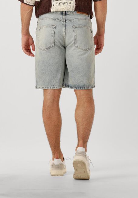 Lichtblauwe WOODBIRD Jeans WBLEROY DAWN SHORT - large