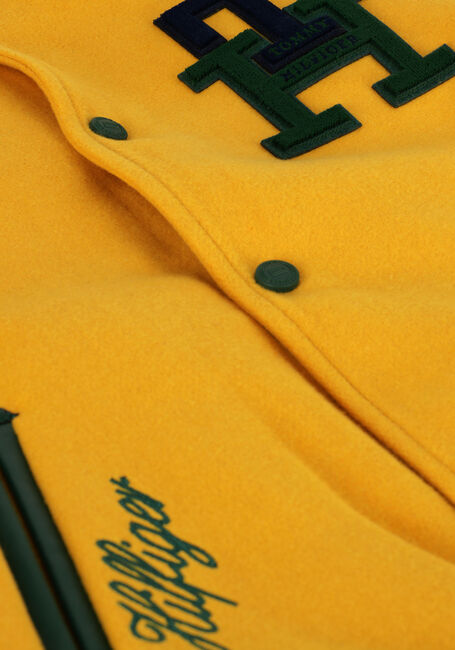 TOMMY HILFIGER Jack U LETTERMAN VARSITY JACKET en jaune - large