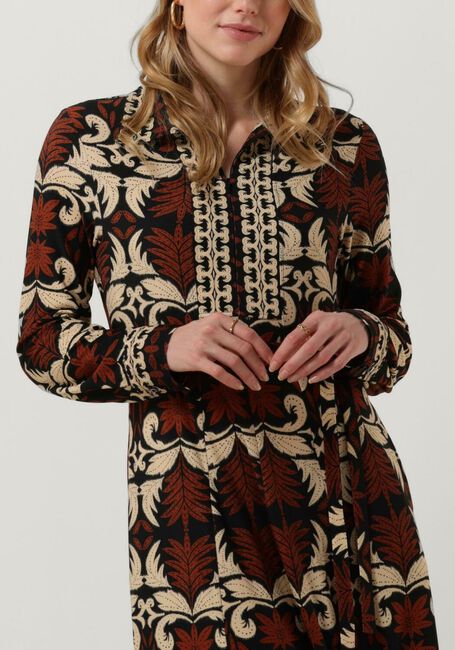 VANILIA Robe maxi FLOWY PALM DRESS en marron - large