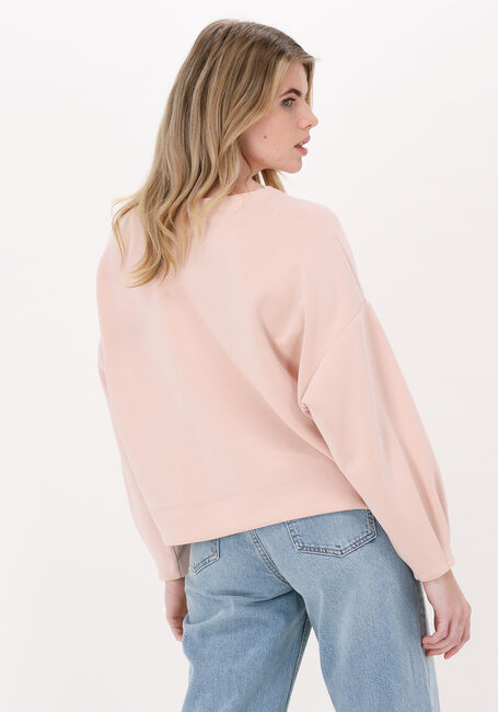 SUMMUM Pull SWEATER SCUBA JERSEY en rose - large