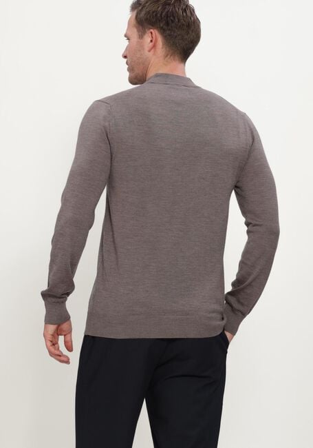 STEFANO LAURAN Pull TURTLE NECK MERINO en taupe - large