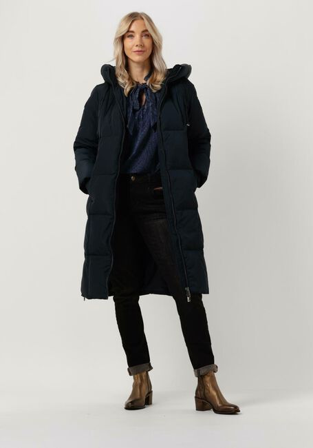 Donkerblauwe MOS MOSH Gewatteerde jas NOVA SQUARE DOWN COAT - large