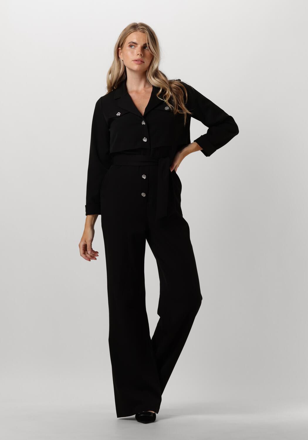 Zwarte CAROLINE BISS Jumpsuit 4572 Omoda