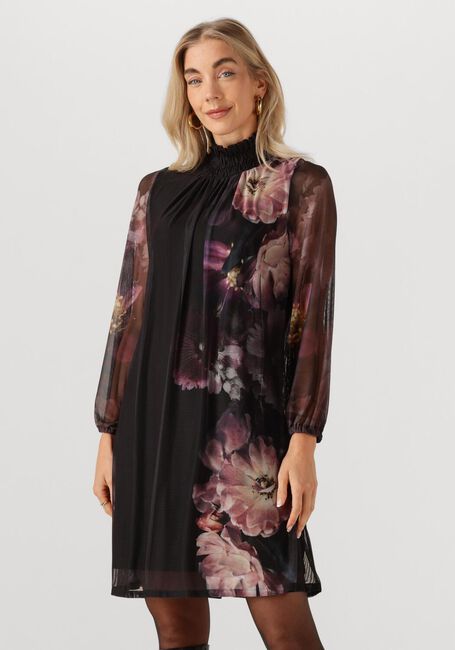 Zwarte ANA ALCAZAR Mini jurk DRESS TURTLENECK - large