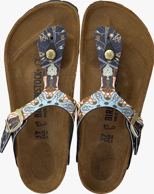 Blauwe BIRKENSTOCK GIZEH ANCIENT MOSAIC Slippers - large
