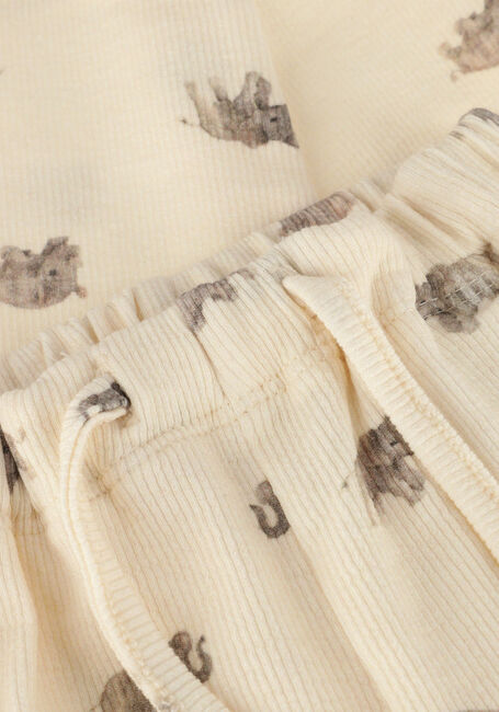 LIL' ATELIER Pantalons longs NBMGAVO ERT LOOSE PANT LIL en beige - large