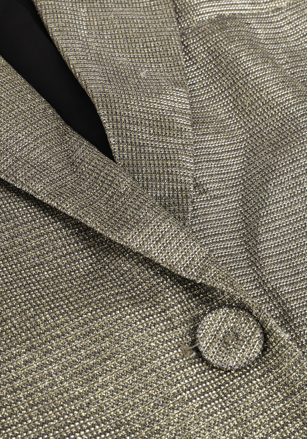 Gouden Y.A.S. Blazer YASSTYLES LS OVERSIZE BLAZER - large