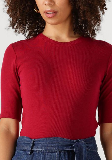Rode MODSTRÖM T-shirt KROWNMD O-NECK T-SHIRT - large