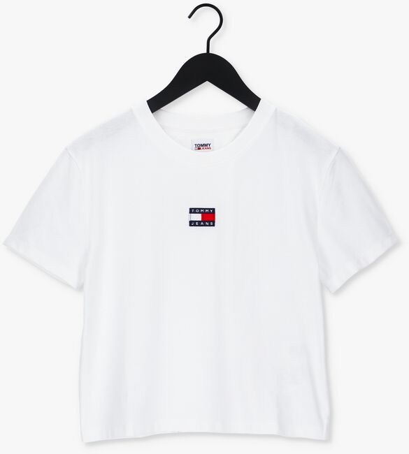 TOMMY JEANS T-shirt TJW TOMMY CENTER BADGE TEE en blanc - large
