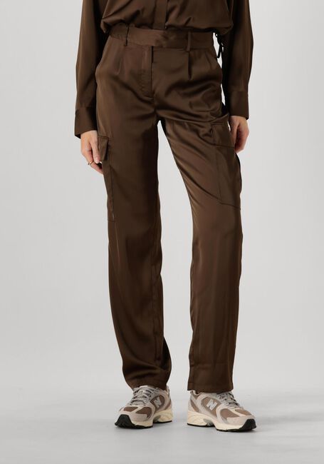 ANOTHER LABEL Pantalon cargo FLORENTINA PANTS en marron - large