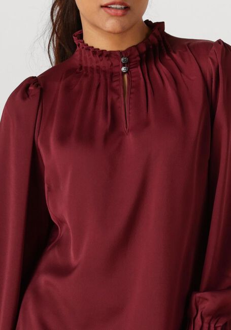 BRUUNS BAZAAR Mini robe BBTARESE DRESS Bordeaux - large