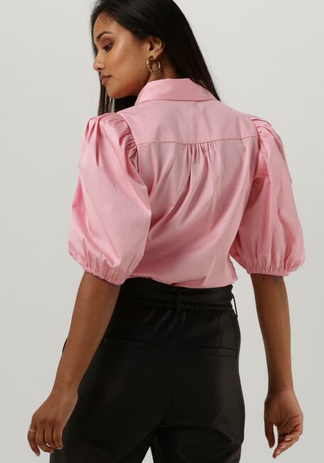 Roze NOTES DU NORD  KIRA SHORT SLEEVE SHIRT - large