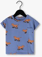 LÖTIEKIDS T-shirt BABY TSHIRT SHORT SLEEVE DOGS en bleu