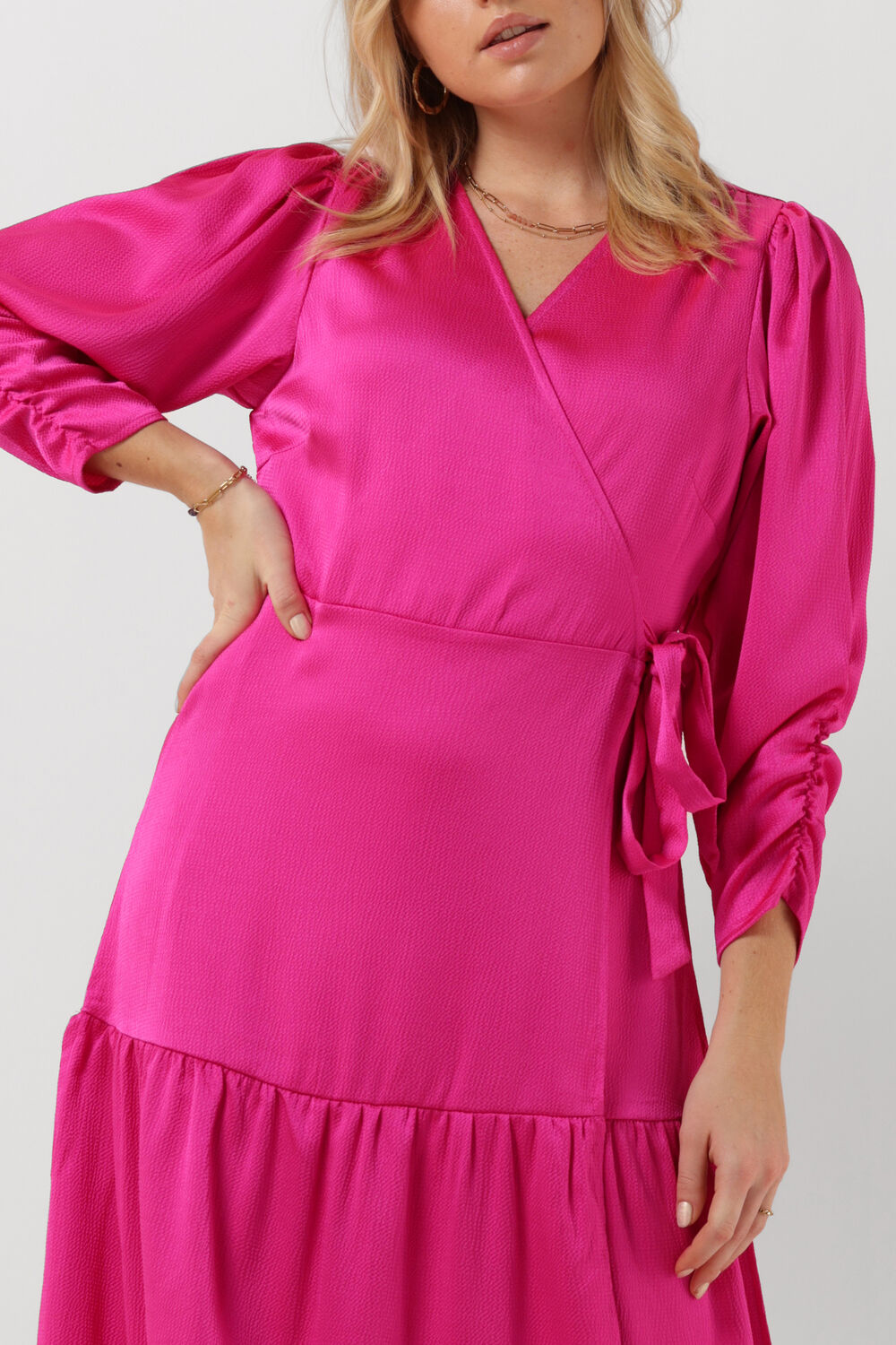 Mira store wrap dress