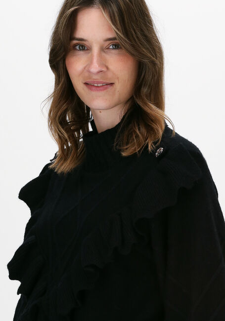 SILVIAN HEACH Col roulé SWEATER RIBBAR en noir - large
