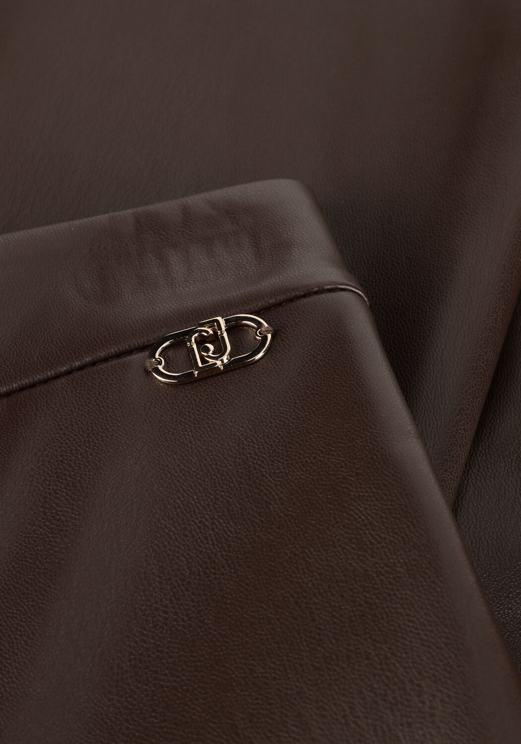 LIU JO Pantalon large PANT SPALMATO en marron - large