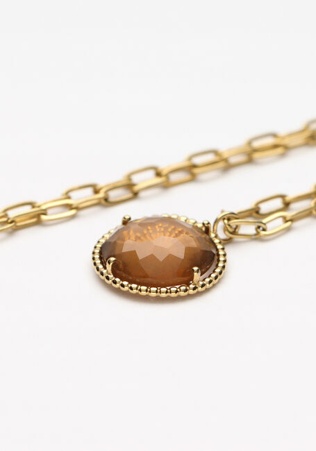  NOTRE-V Sieraad KETTING GLAS STEEN - large