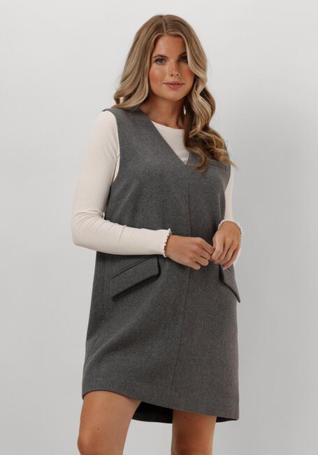 SECOND FEMALE Mini robe VALL SPENCER DRESS en gris - large