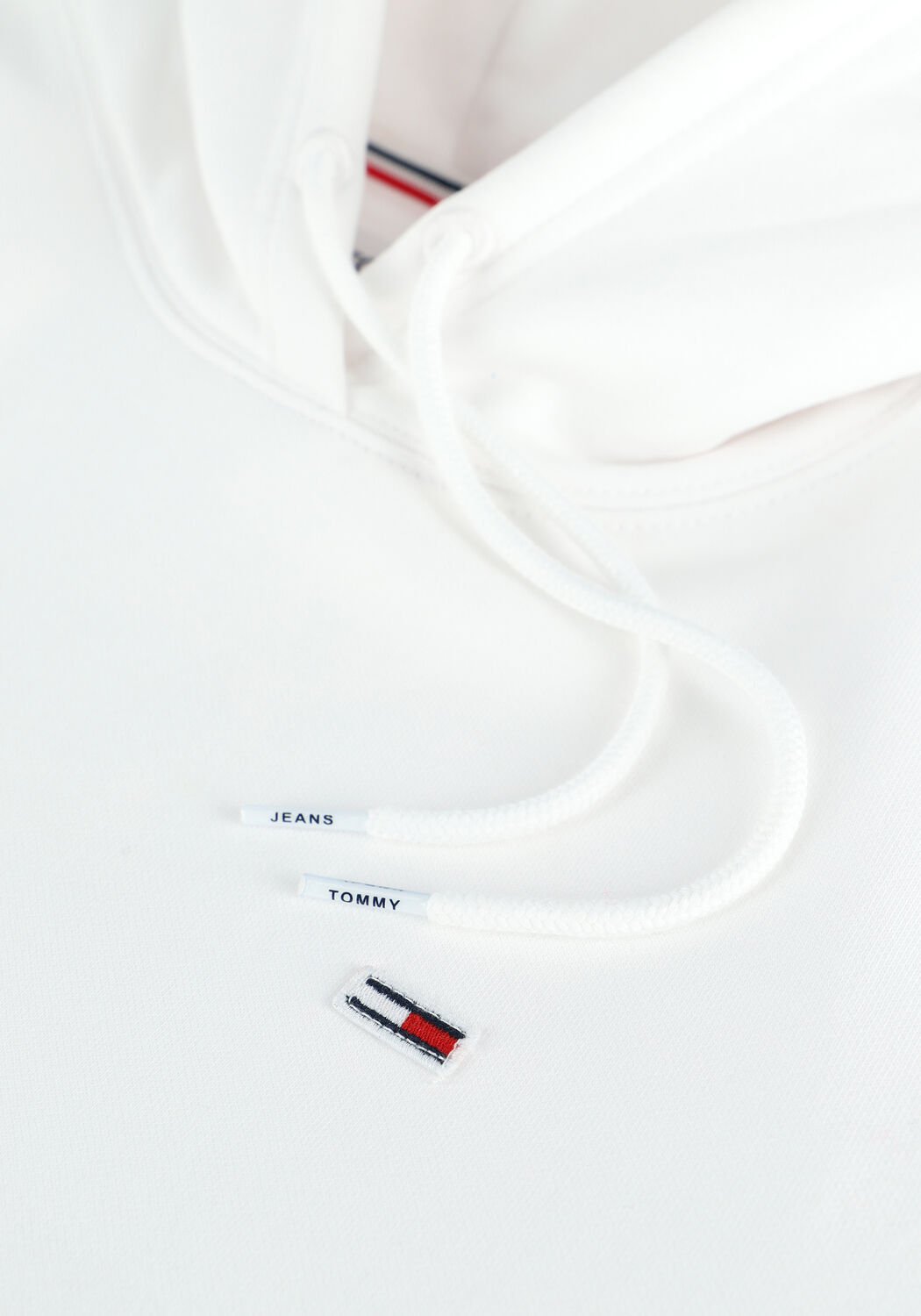 TOMMY JEANS Pull TJW REGULAR FLEECE HOODIE en blanc - large