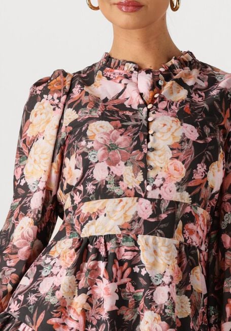 Multi NEO NOIR Mini jurk ABERTO BIG FLOWER DRESS - large